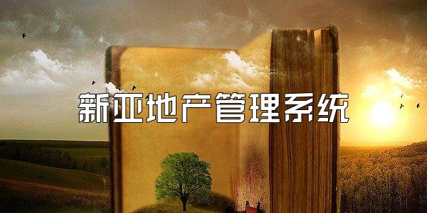 新亚地产管理系统