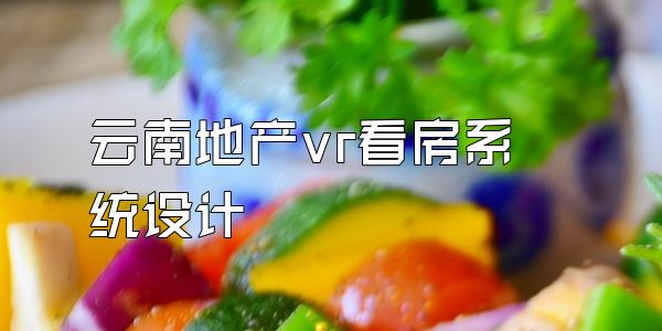 云南地产vr看房系统设计