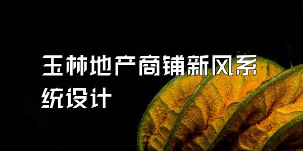 玉林地产商铺新风系统设计