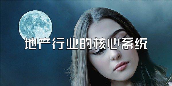 地产行业的核心系统